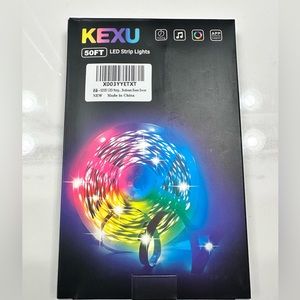 Kexu 50ft led strip set brand new
